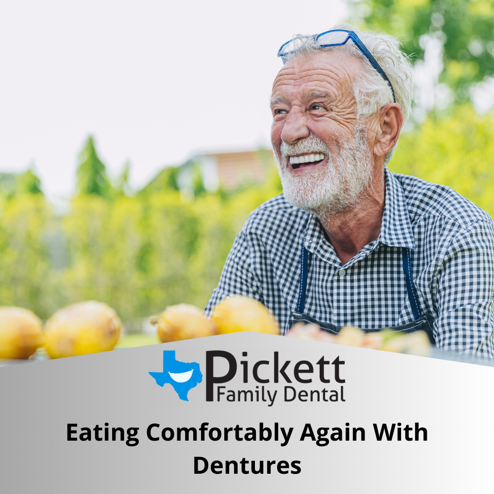 Eating Comfortably Again With Dentures