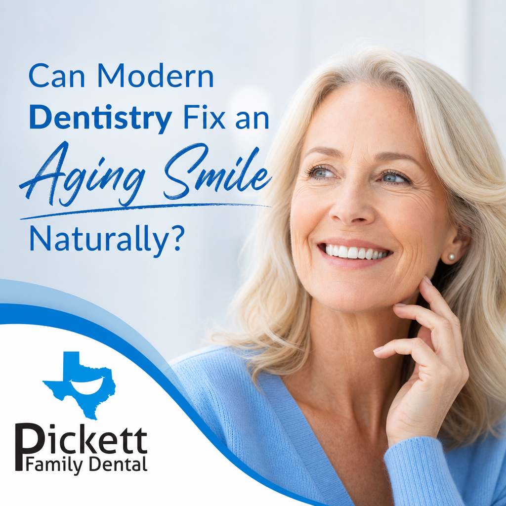 Can Modern Dentistry Fix an Aging Smile Naturally?