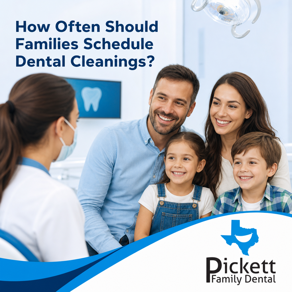 How Often Should Families Schedule Dental Cleanings?