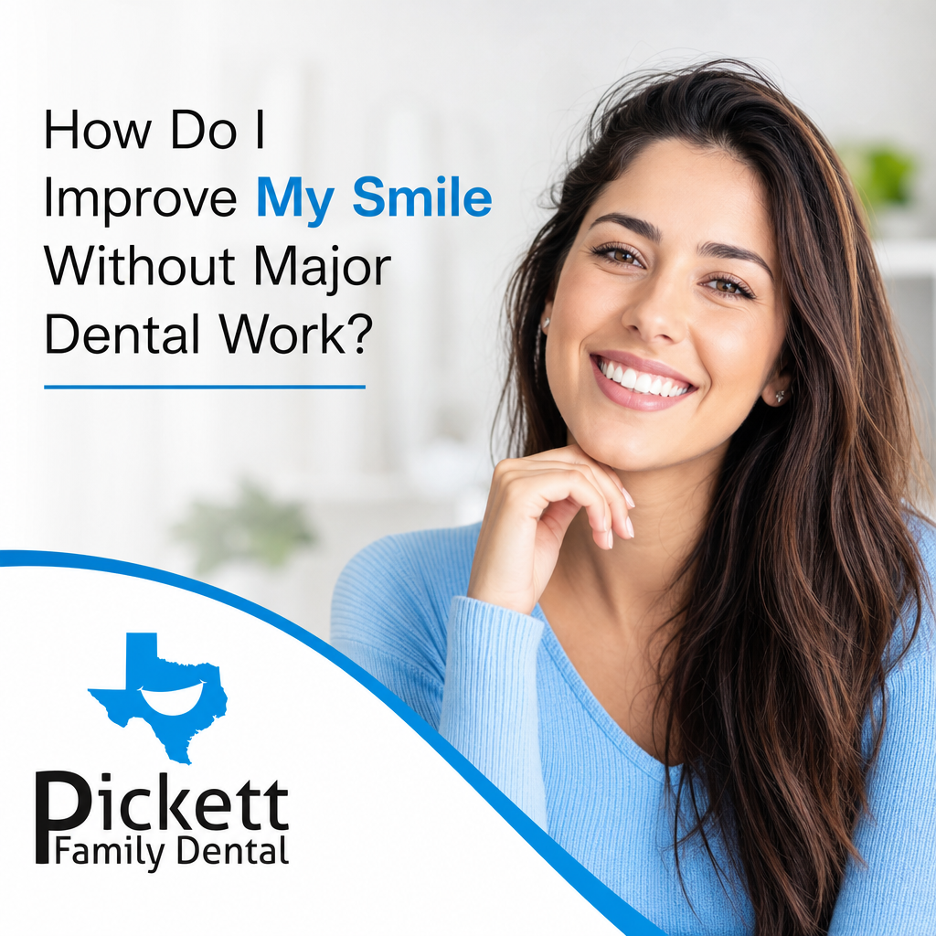 How Do I Improve My Smile Without Major Dental Work?