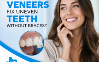 Can Veneers Fix Uneven Teeth Without Braces?